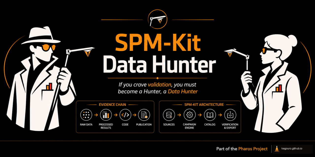 SPM-Kit Data Hunter evidence discovery banner