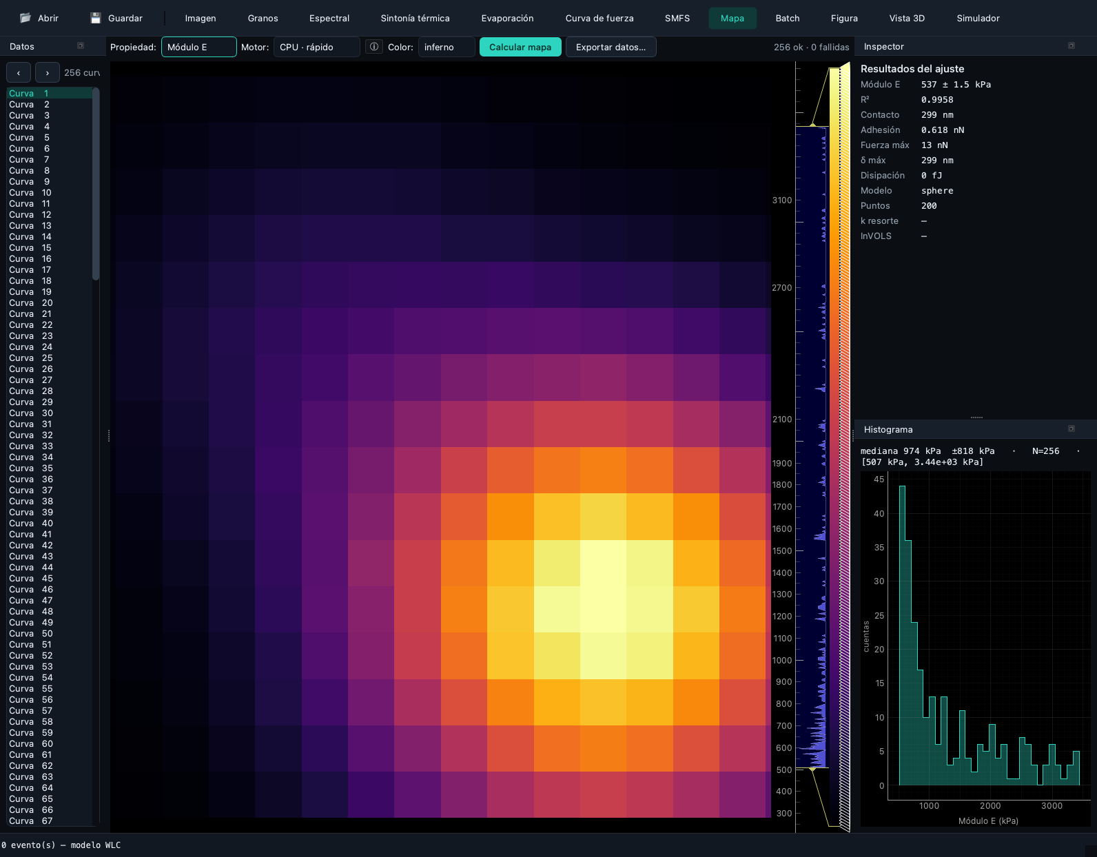Fathom Map perspective with a synthetic modulus field